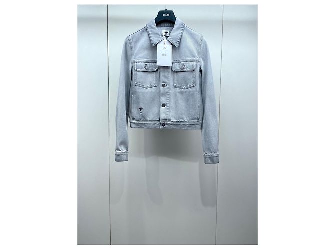 Dior Jeansjacke Blau Animal Collection - Ansicht 2