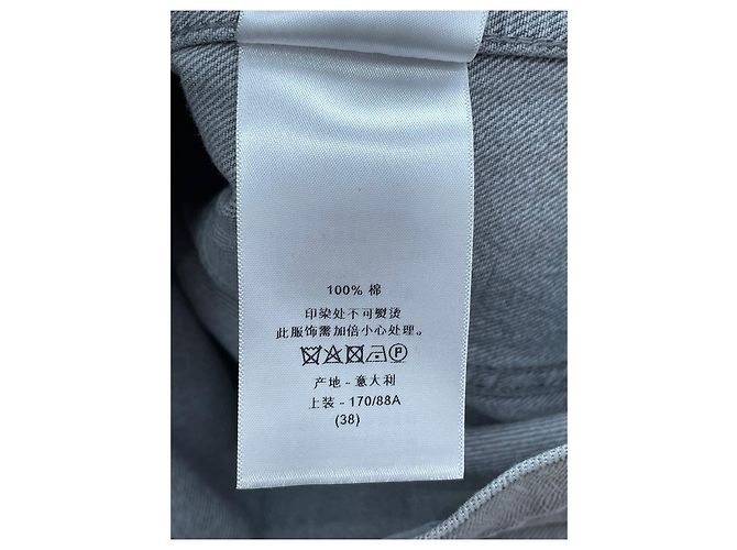 Dior Jeansjacke Blau Animal Collection - Ansicht 8