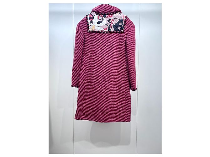 Abrigo largo Chanel Métiers d'art de tweed - vista 2