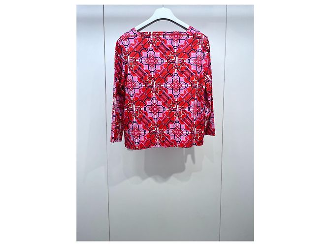 Top Hermès de seda con manga larga - vista 2