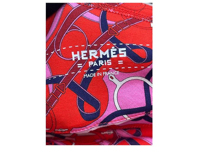 Top Hermès de seda con manga larga - vista 4