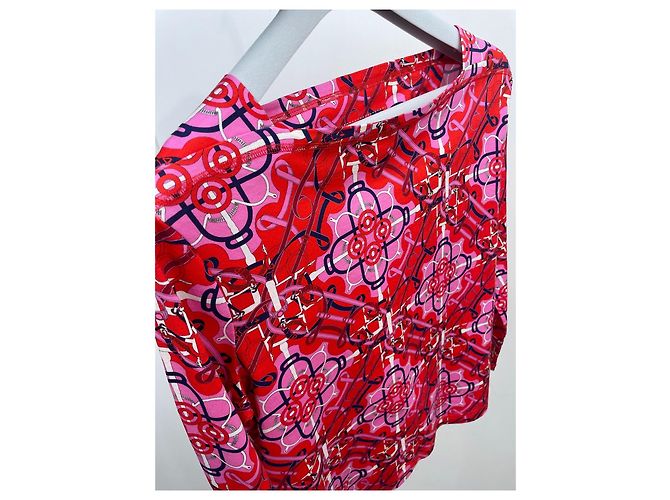 Top Hermès de seda con manga larga - vista 6