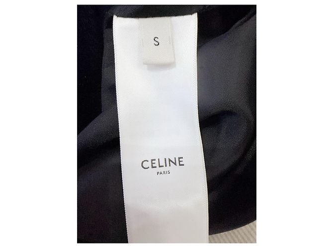 Giacca Céline in velluto blu - vista 7
