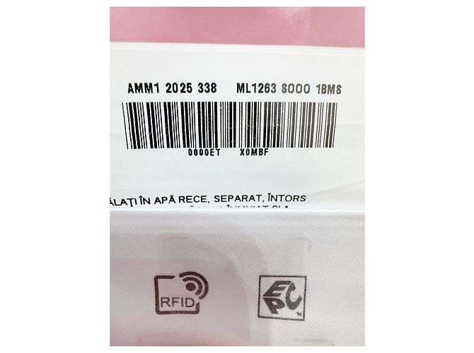 Miu Miu Rosa Baumwolljacke mit gesticktem Logo - Ansicht 6