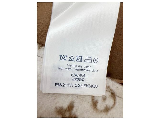 Louis Vuitton Monogramm Wollrock Hohe Taille - Ansicht 6