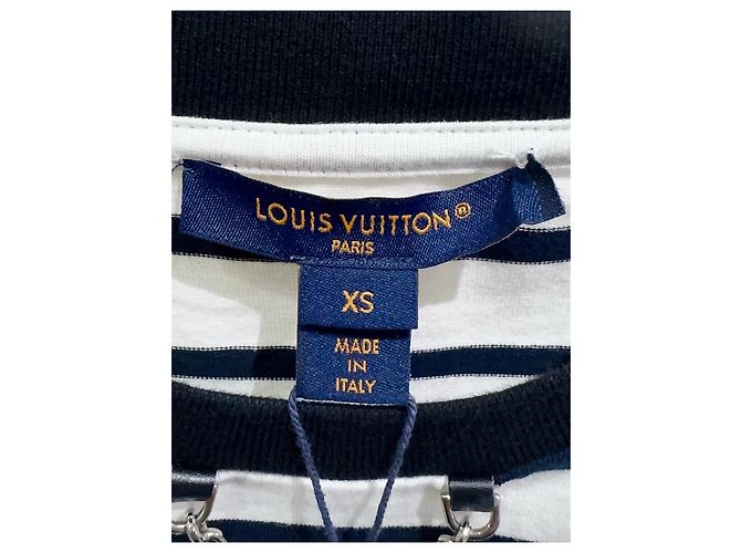 Top Louis Vuitton de Algodón con Rayas y Cadena XS - vista 2