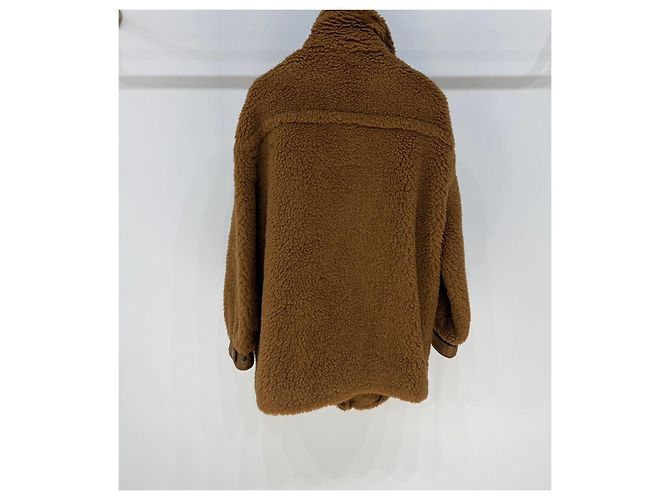 Autre Marque Icicle Jacke aus Wolle Camel - Ansicht 4