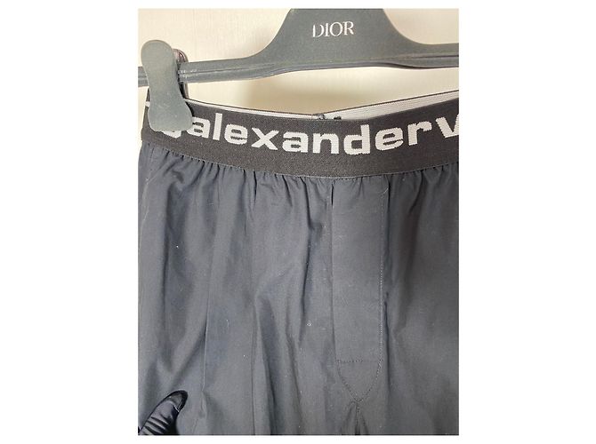 Pantalones Alexander Wang Navy de Algodón XS - vista 3