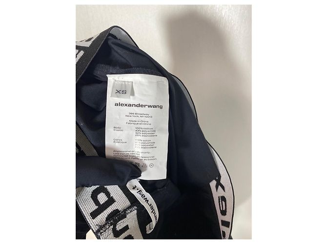Pantalones Alexander Wang Navy de Algodón XS - vista 6