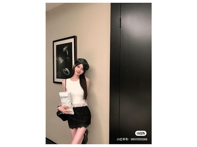 Chanel Seidentop weiß mit Rüschen - Ansicht 8