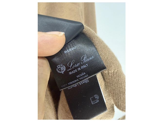 Loro Piana Polohemd aus Wolle Camel - Ansicht 2