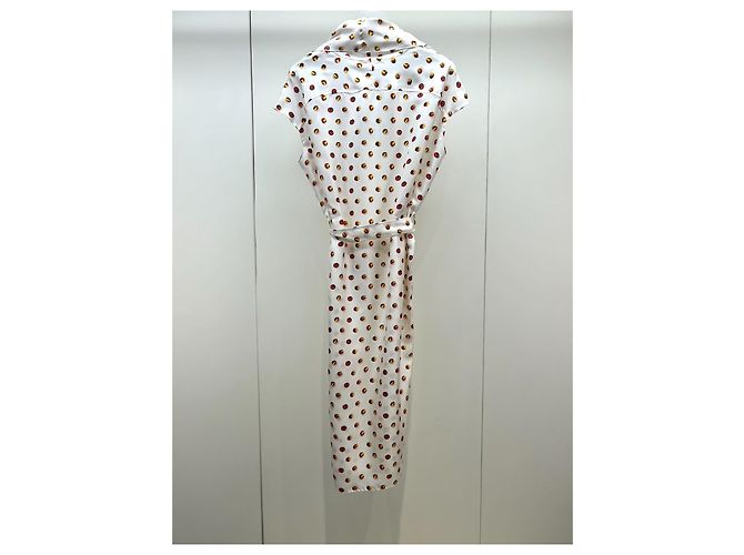 Vestido Hermès de seda con hebilla de cristal - vista 2