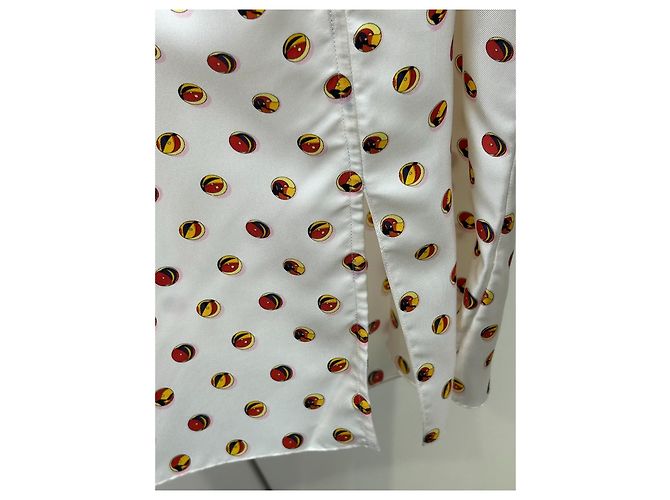 Vestido Hermès de seda con hebilla de cristal - vista 4