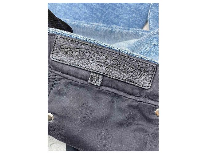 Chrome Hearts Jeans aus blauem Denim - Ansicht 4