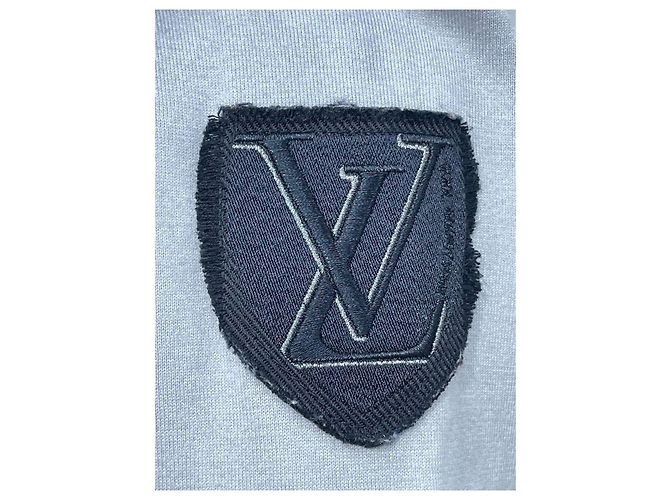 Sudadera con capucha Louis Vuitton Gris de Algodón Degradada - vista 4