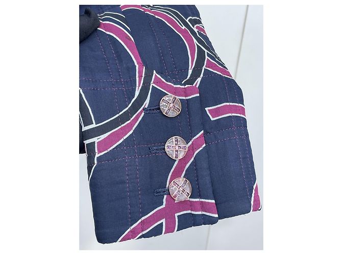 Giacca Chanel in Tweed con Logo Graffiti - vista 3