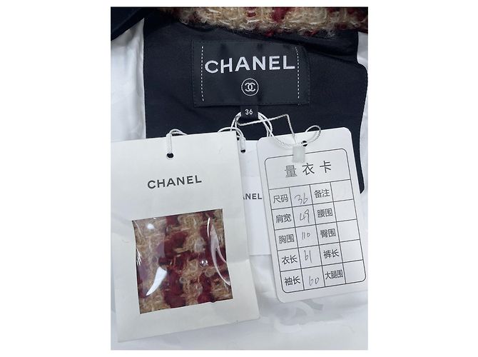 Chanel Coco Neige Tweed Daunenjacke - Ansicht 5