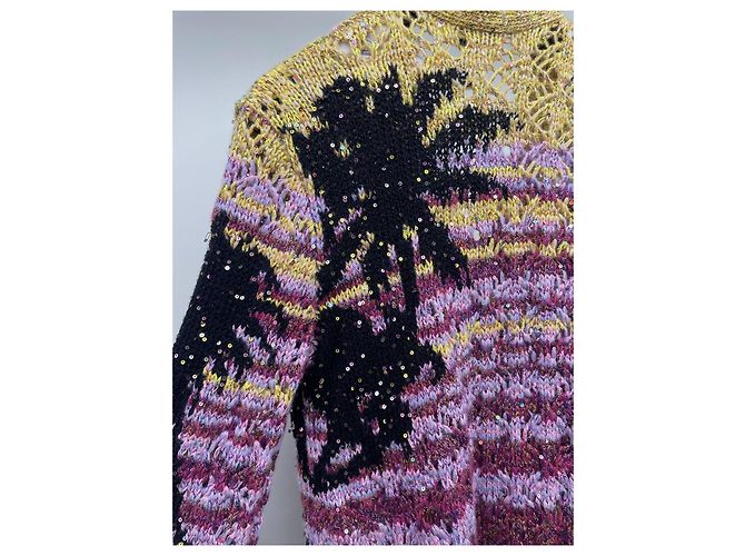 Chanel Color-Block Cardigan mit Paillettenstickerei - Ansicht 4