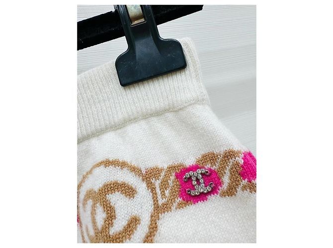 Falda Chanel Coco Neige de cashmere - vista 3