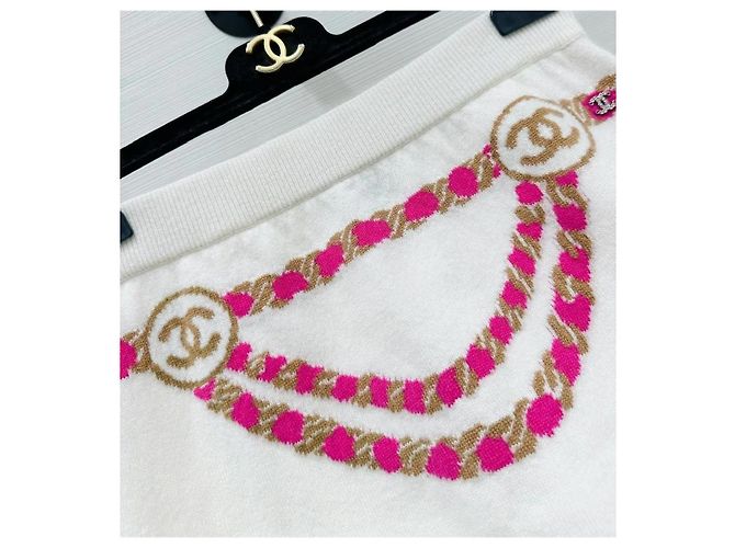 Falda Chanel Coco Neige de cashmere - vista 5