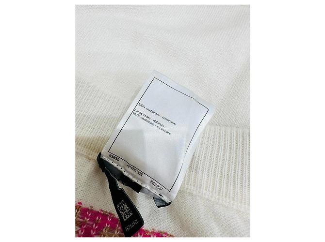 Falda Chanel Coco Neige de cashmere - vista 6