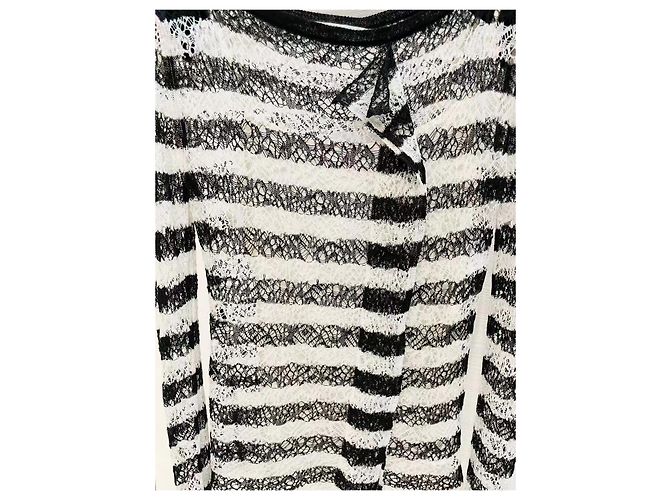 Dior Gestreiftes Baumwoll Strickset Zweiteiler - Ansicht 5