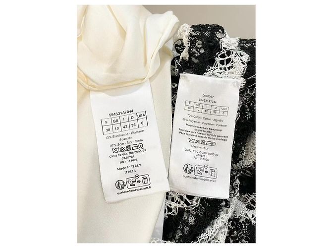 Dior Gestreiftes Baumwoll Strickset Zweiteiler - Ansicht 7