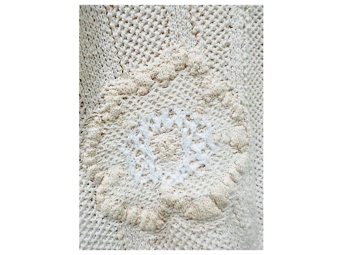 Chanel Camellia Strickpullover beige Baumwolle - Ansicht 5