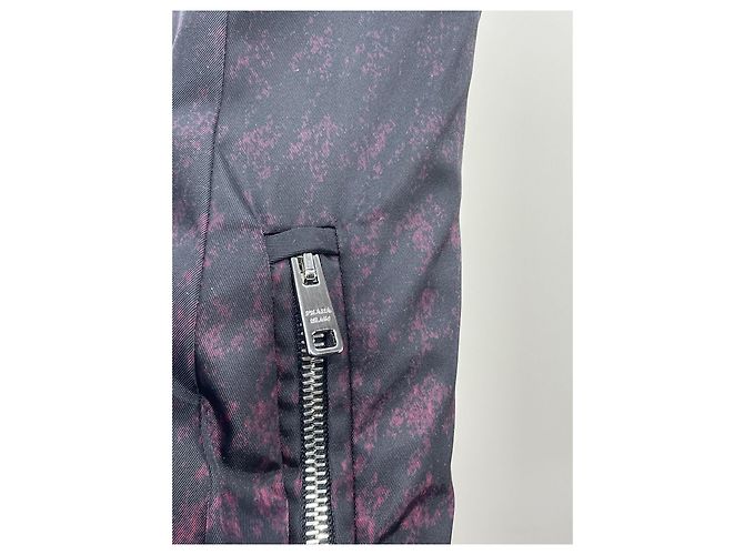 Prada Gradient Houndstooth Polyamide Dress - view 3