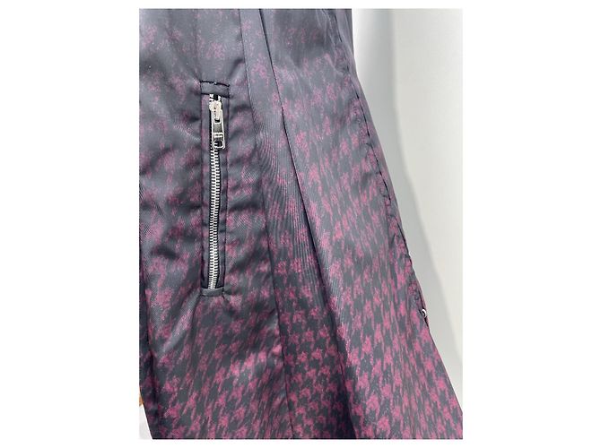 Prada Gradient Houndstooth Polyamide Dress - view 4