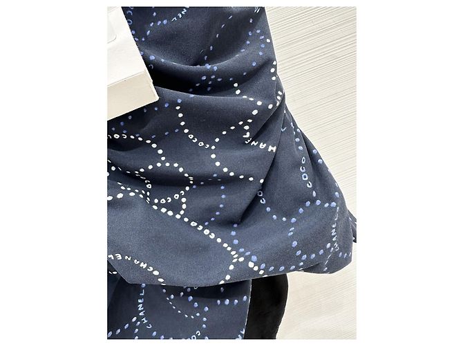 Chanel Bademode Navy Camellia Muster - Ansicht 5