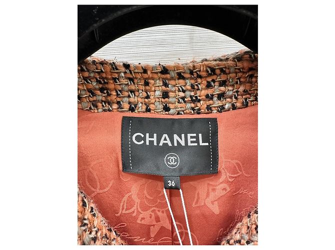 Chanel Tweed Jacke Größe 36 - Ansicht 2