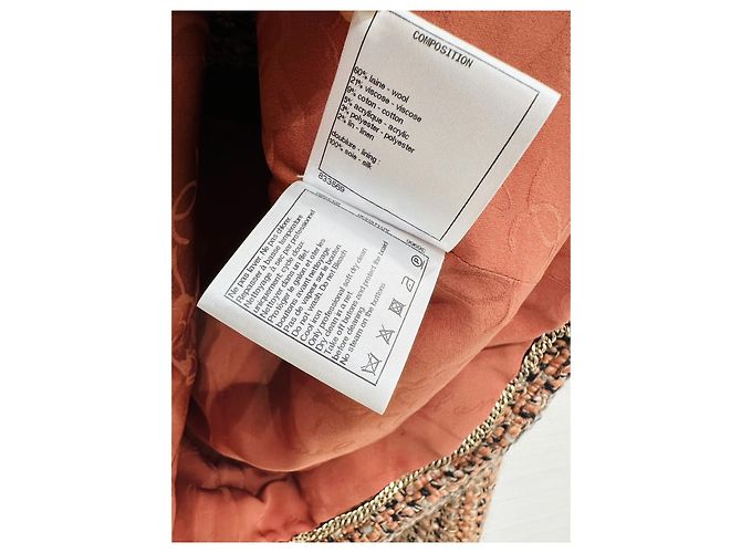 Chanel Tweed Jacke Größe 36 - Ansicht 6