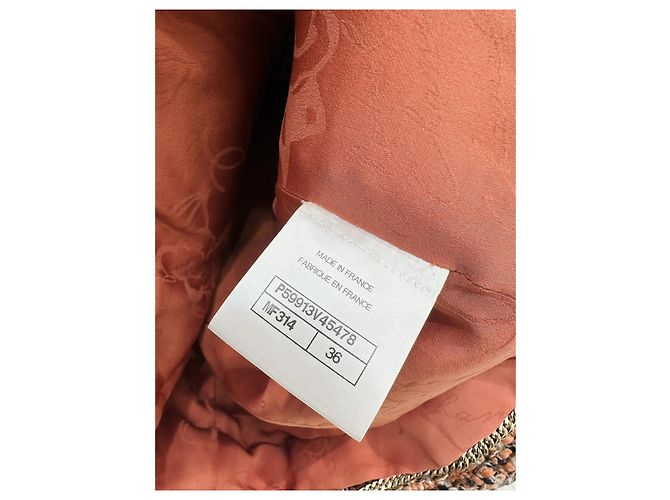 Chanel Tweed Jacke Größe 36 - Ansicht 9
