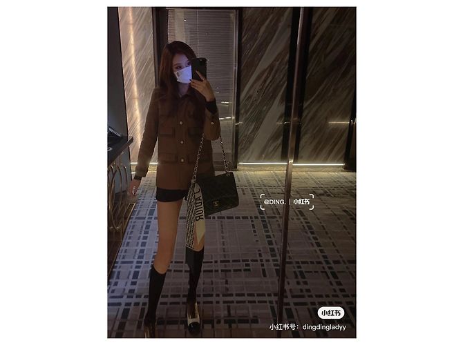 Chaqueta Chanel Camel de Algodón Talla 36 - vista 8