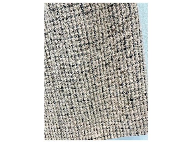 Chaqueta Chanel de tweed beige - vista 6
