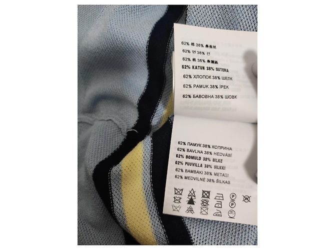 Falda de punto Miu Miu a rayas azules y blancas - vista 5