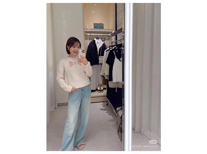 Chanel Strickpullover aus Kaschmir Ecru Gr. 36 - Ansicht 3