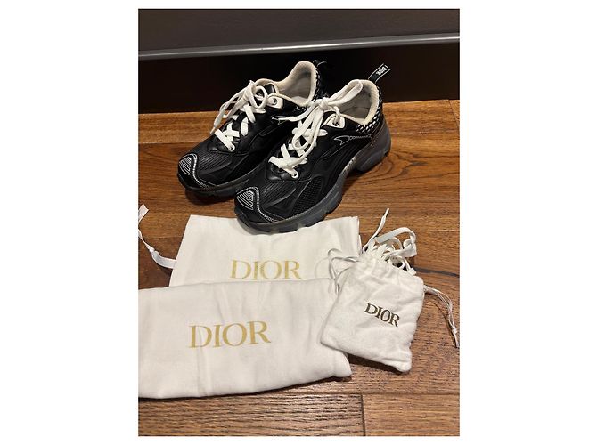 Dior Vipe Sneaker Schwarz-Weiß - Ansicht 3