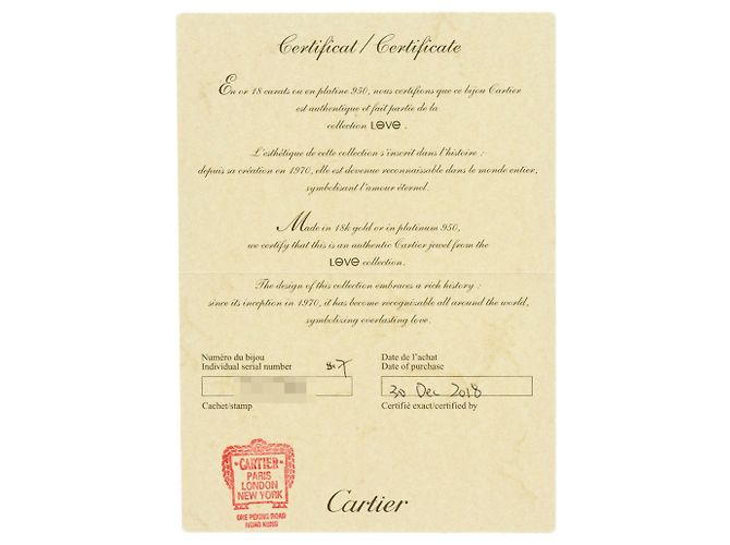 Bracciale Cartier Love SM in oro rosa - vista 11