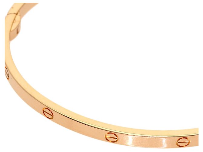 Bracciale Cartier Love SM in oro rosa - vista 3