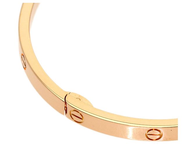 Bracciale Cartier Love SM in oro rosa - vista 5
