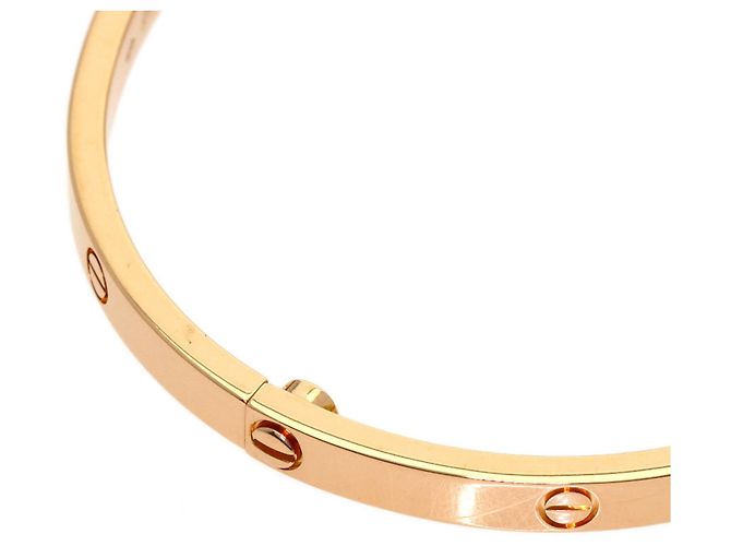 Bracciale Cartier Love SM in oro rosa - vista 7