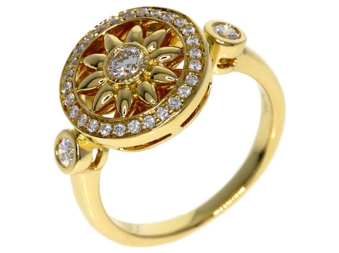 Harry Winston Gate Rosette Diamond Ring - Ansicht 2