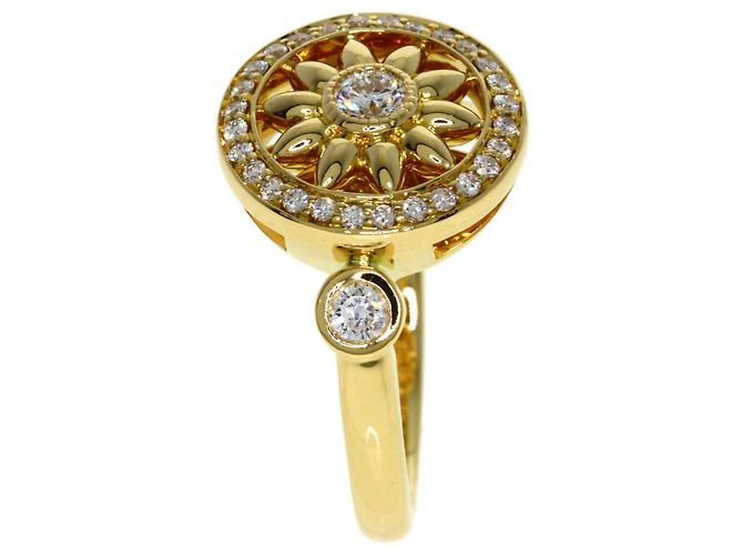 Harry Winston Gate Rosette Diamond Ring - Ansicht 3