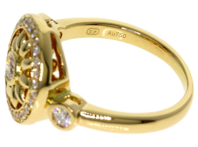 Harry Winston Gate Rosette Diamond Ring - Ansicht 6