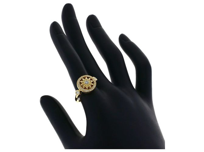 Harry Winston Gate Rosette Diamond Ring - Ansicht 7
