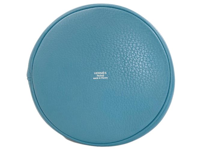 Hermès Hermes Mainjoire MM Blue Jean Handtasche - Ansicht 4