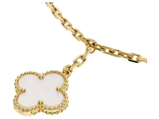 Bracciale Lucky Alhambra 4 motivi in madreperla Van Cleef & Arpels - vista 2
