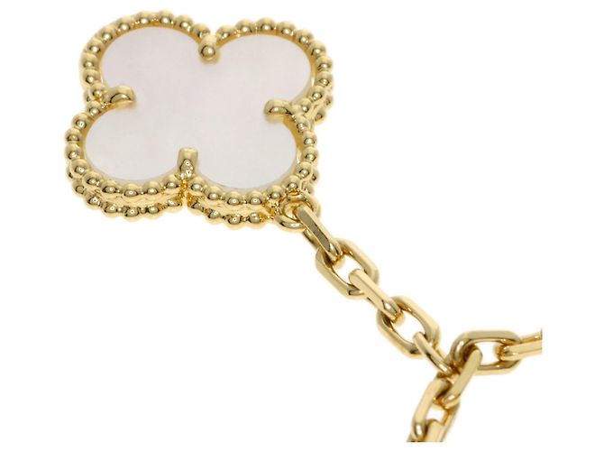 Bracciale Lucky Alhambra 4 motivi in madreperla Van Cleef & Arpels - vista 3